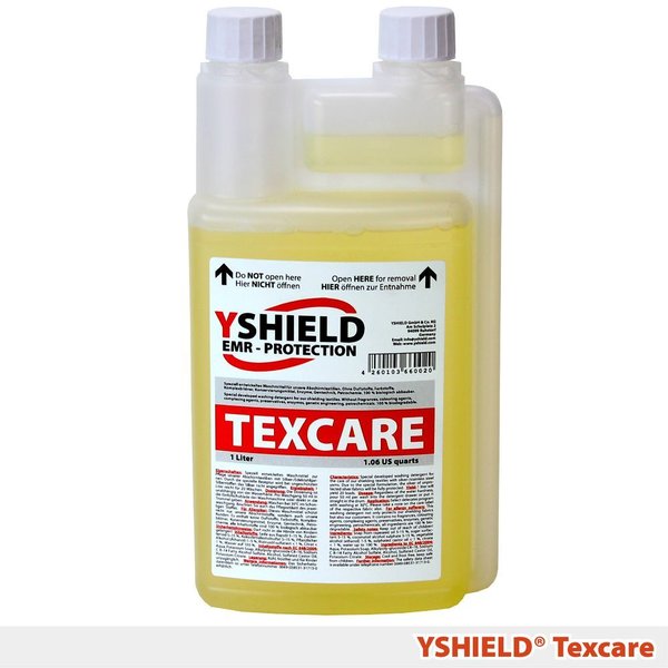 Flüssigwaschmittel TEXCARE für Abschirmstoffe - 1 Liter