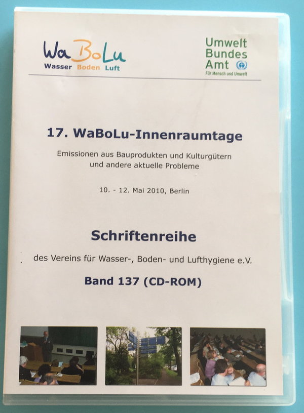 CD-ROM - 17. WaBoLu-Innenraumtage 2010